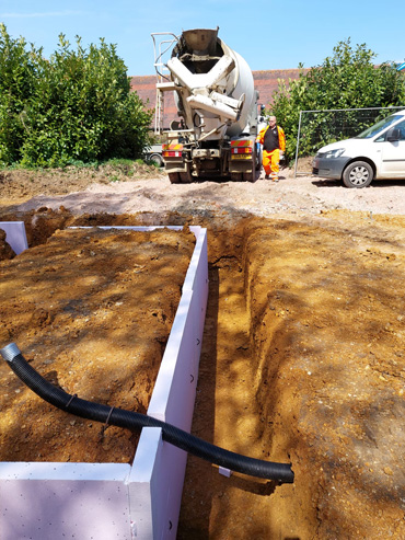 Retaining Wall for patio